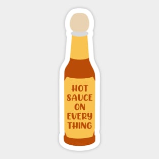 Hot sauce Sticker